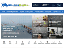 Tablet Screenshot of meilleursbrokers.com